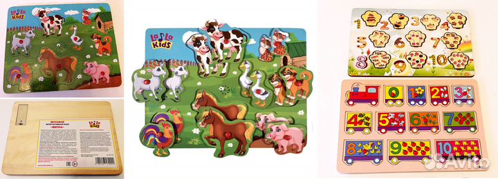 Пазлы, мозаики, лего, EVA для детей