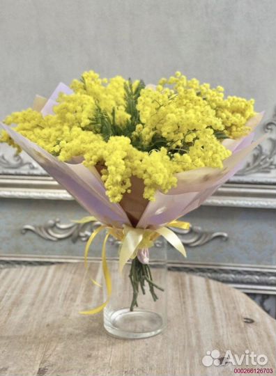 Букеты из мимозы (Арт.54700)