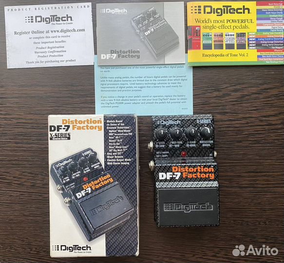 Гитарная педаль Digitech DF-7 Distortion Factory