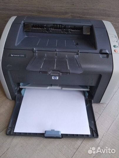 Принтер HP LaserJet 1010, ч/б, A4