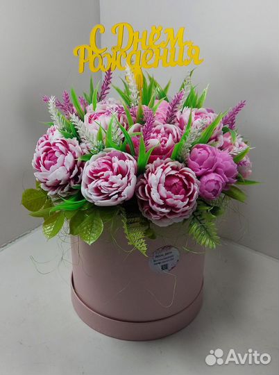 Цветы из мыла