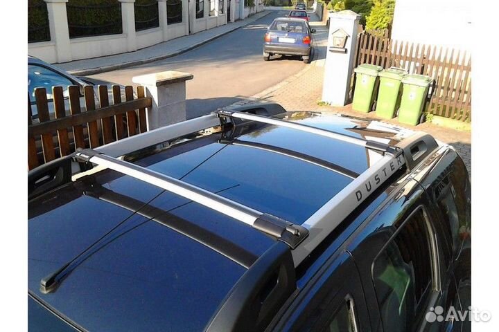 Багажник на рейлинги Aguri для Renault Duster