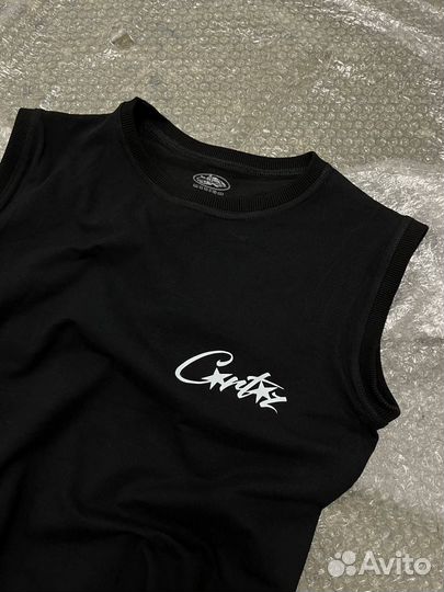 Майка черная Corteiz