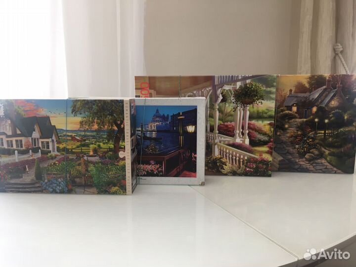 Пазл для сборки картин 4 шт