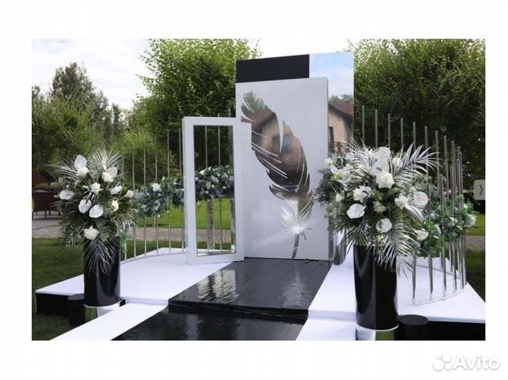 Авторские Овальные арки. В день вашего счастья