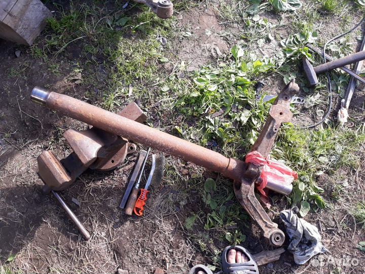 Ремонт торсионных балок Саманд/Партнер/Берлинго