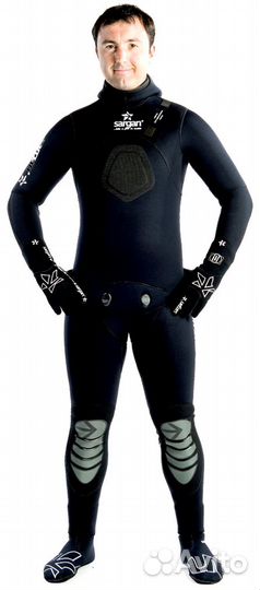 Мужской гидрокостюм для подводной охоты Сивуч 9 мм