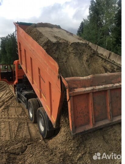 Песок строительный