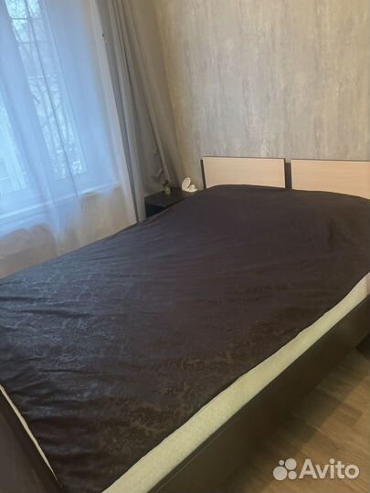 Кровать двухспальная 160 200 деревянная