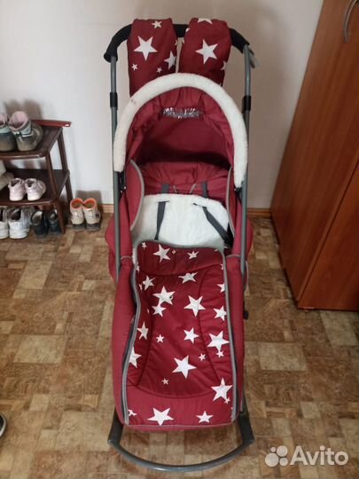 Коляска санки