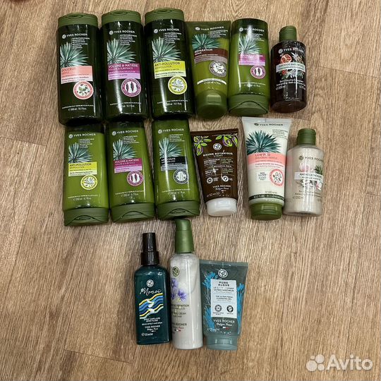 Гель шампунь спрей бальзам Yves Rocher набор