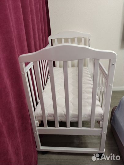 Детская кроватка качалка, Новая