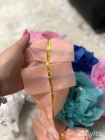 Украшения на свадебную машину (лента)