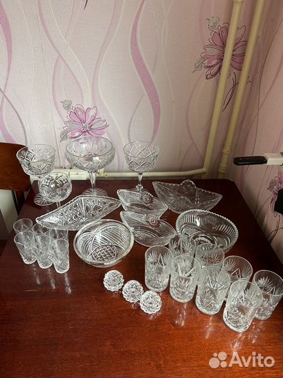 Хрустальный сервиз