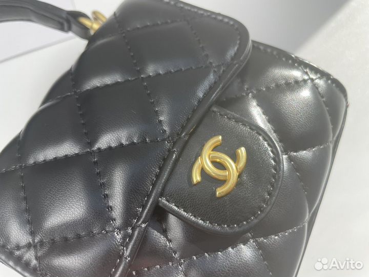 Сумка кроссбоди для помады chanel vip gift