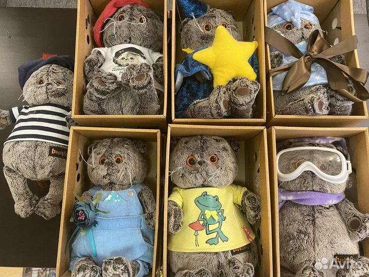 Игрушка кот басик