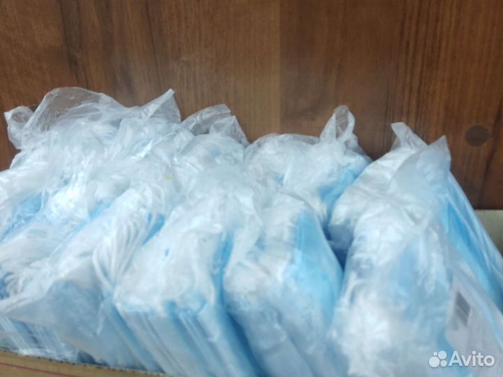 Маска одноразовая медицинская 3-х слойная