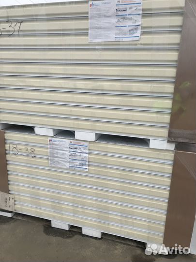 Сэндвич-панели ппс 100 мм