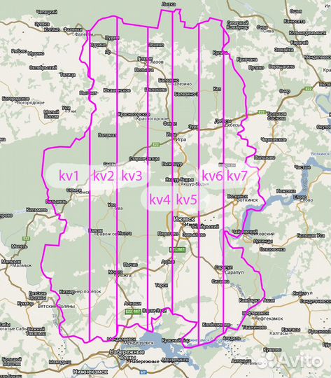 Удмуртия - супер-коллекция карт для Garmin