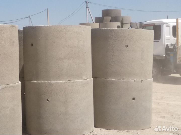 Бетонные кольца для септика и канализации кс 15.9