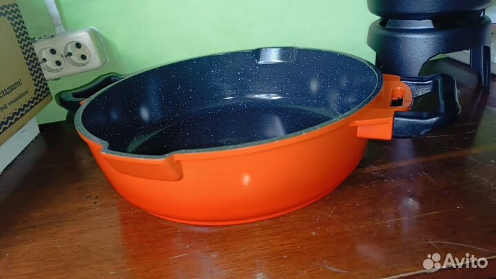 Сковородка с крышкой Berghoff Virgo Orange