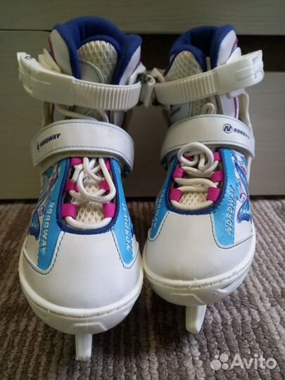Коньки раздвижные р. 27-30