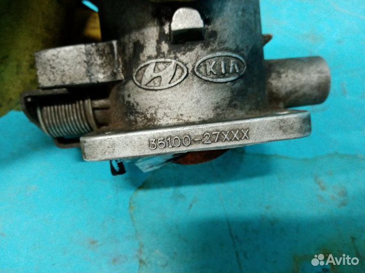Заслонка дроссельная механическая Киа Соренто