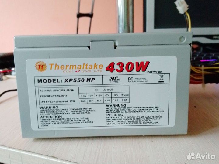 Блок питания thermaltake 430W