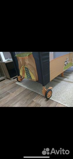 Детская кроватка манеж с матрасом