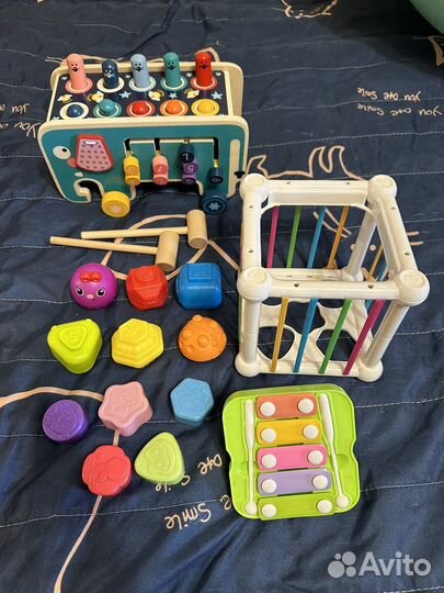 Бизиборд слон и бизиборд куб