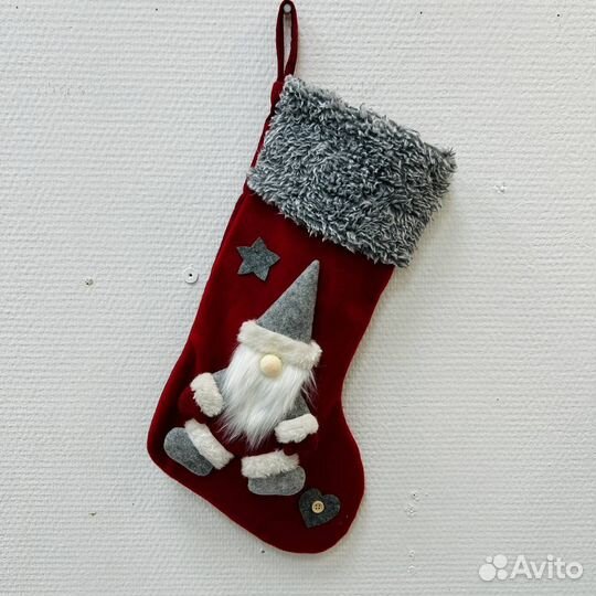 Новогодний носок для подарков