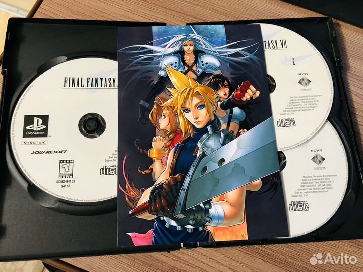 Final Fantasy 7 - 8 - 9 PlayStation 1 PS1