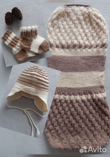 Кокон для новорожденных новый