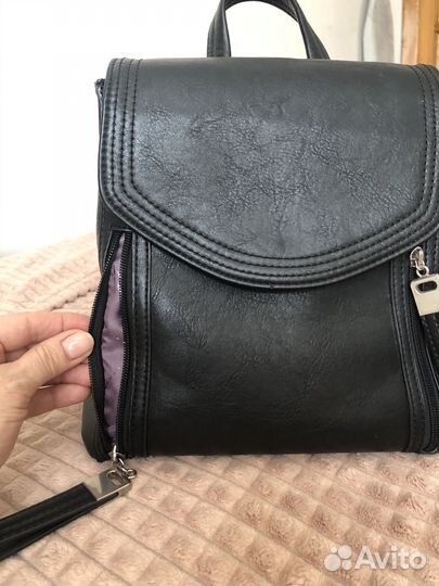 Рюкзак женский кожаный