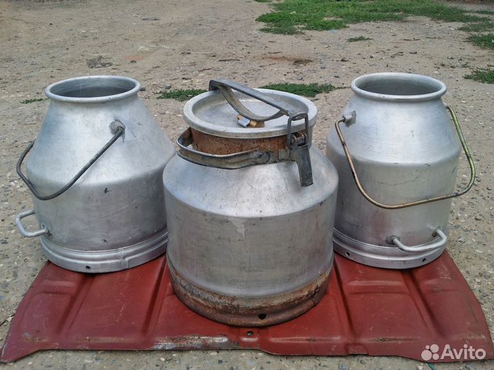 Фляги Бидоны алюминиевые 20, 25 литров