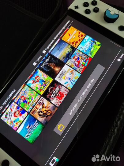 Nintendo switch oled прошитая 512gb