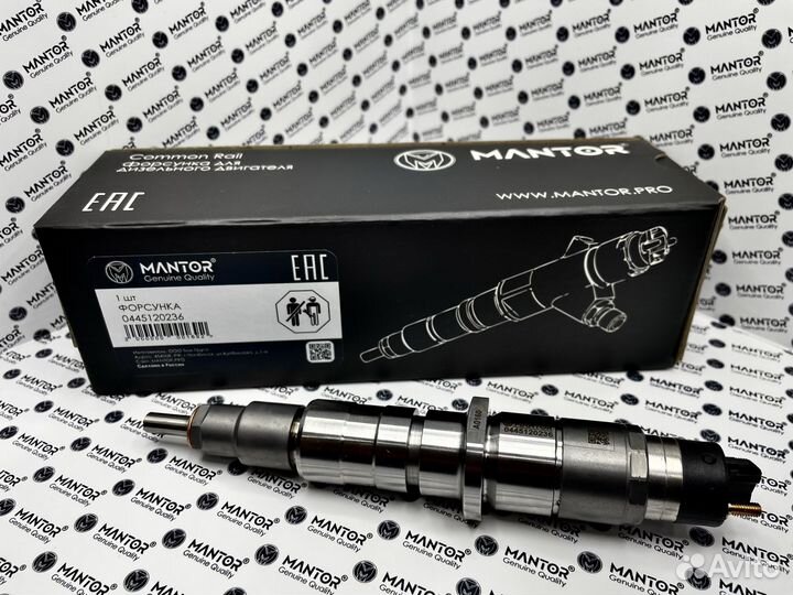 Дизельная форсунка mantor Common Rail 0445120236