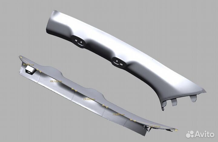 3D сканирование, реверс-инжиниринг, 3Д печать