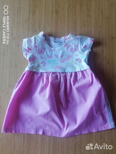 Платье для девочки 80 размер