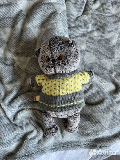 Мягкая игрушка кот басик