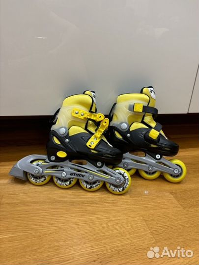 Коньки роликовые atemi раздвижные, р.27-30