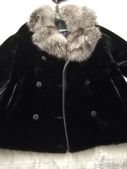 Шуба женская натуральная мутон