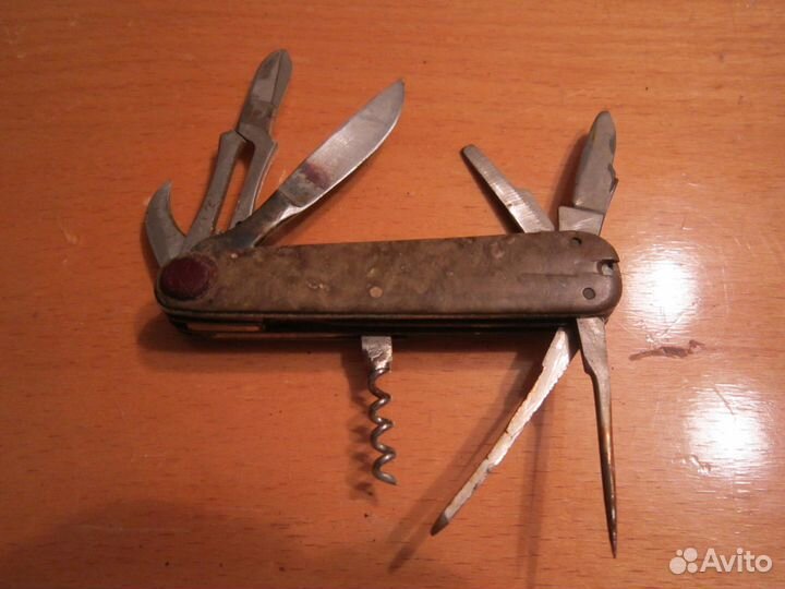 Нож складной туристический СССР