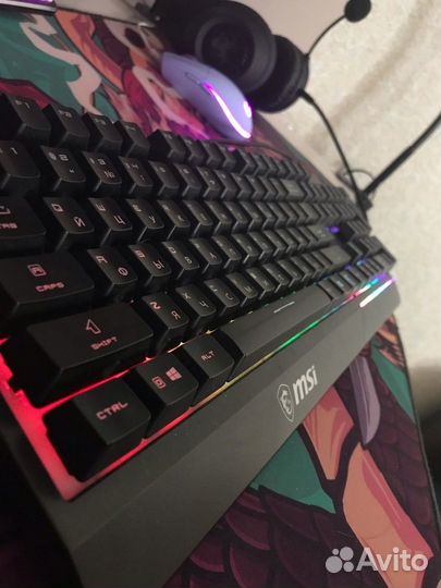 Механическая клавиатура MSI gk30