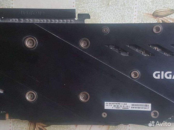 Видеокарта GTX 970 4 GB