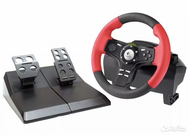 Игровой руль с педалями Lоgitесh Fоrmula Fоrce ех