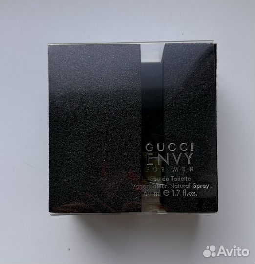 Gucci Envy for Men edt 50 мл винтаж 1998