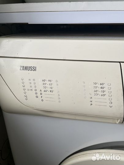 Стиральная машина zanussi бу рабочая, или по з/ч