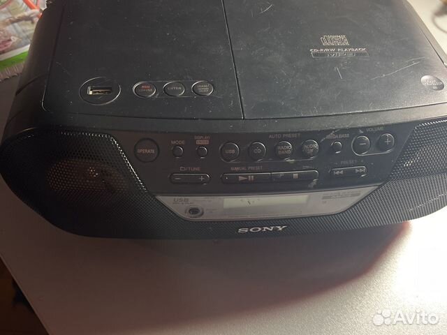 Магнитофон Sony CD-R/RW MP3 купить в Санкт-Петербурге | Электроника | Авито