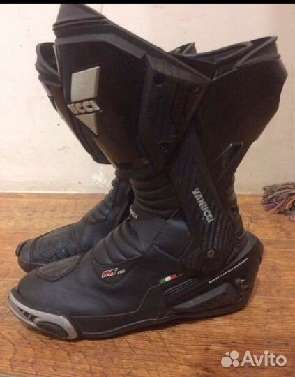 Мотоботы мото ботинки vanucci RV5 pro 43 р